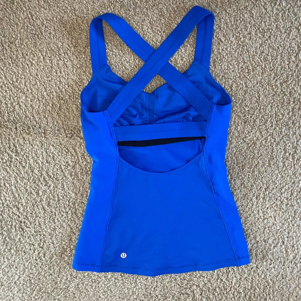 Lululemon Core Kicker Tank Baroque Blue